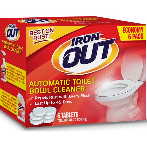 Super Iron Out AT46N Automatic Toilet Bowl Cleaner 7.6 oz