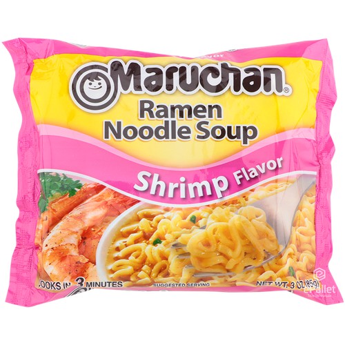 Maruchan Shrimp Flavor Ramen Noodle Soup - 3 oz. Bag