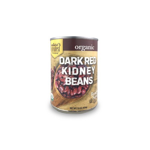 Organic Dark Red Kidney Beans 15 oz