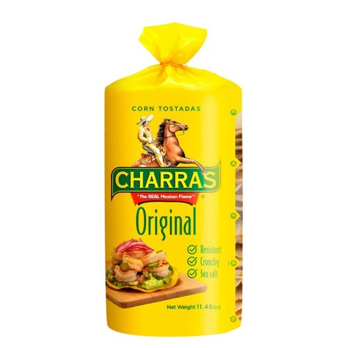 CHARRAS TOSTADAS NATURAL YELLOW