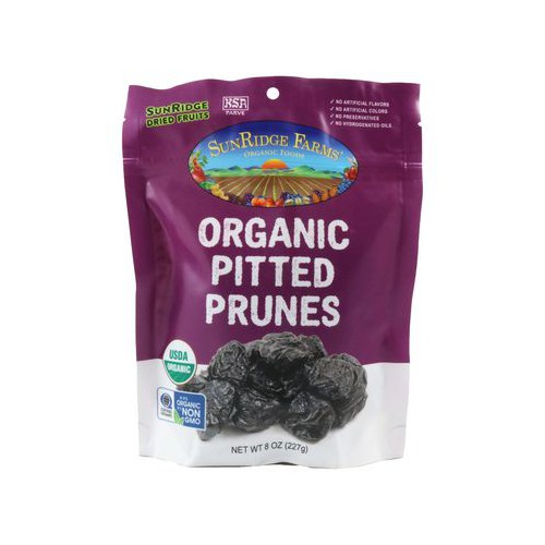 Organic Ashlock Pitted Prunes, 8oz