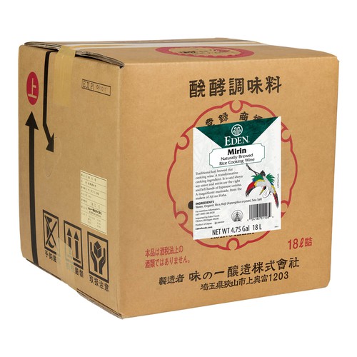 Organic Mirin (rice cooking wine) - plastic cube