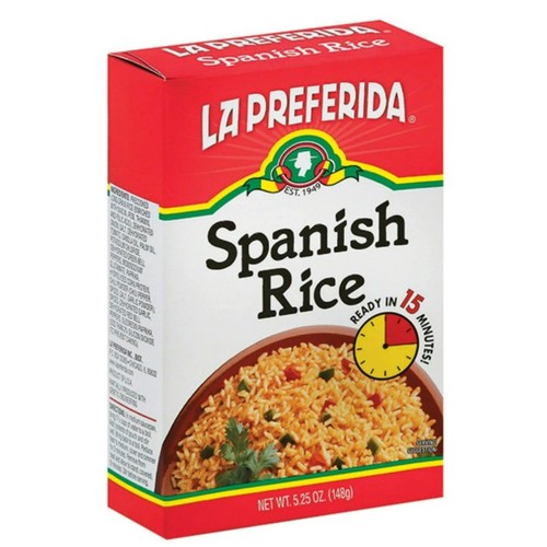 LA PREFERIDA SPANISH RICE BOX