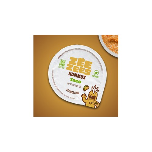 Zee Zees Hummus Cup, Taco, 3 oz.