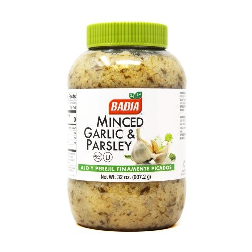 Minced Garlic & Parsley