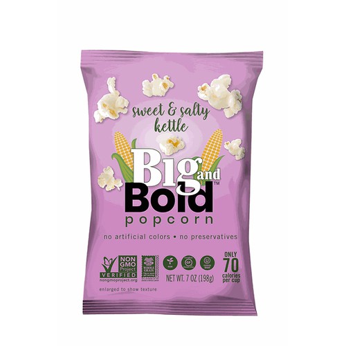 Big & Bold Sweet & Salty Whole Grain Kettle Popcorn