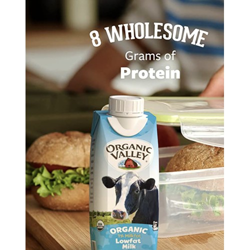 Organic Single Serve 1% Milk