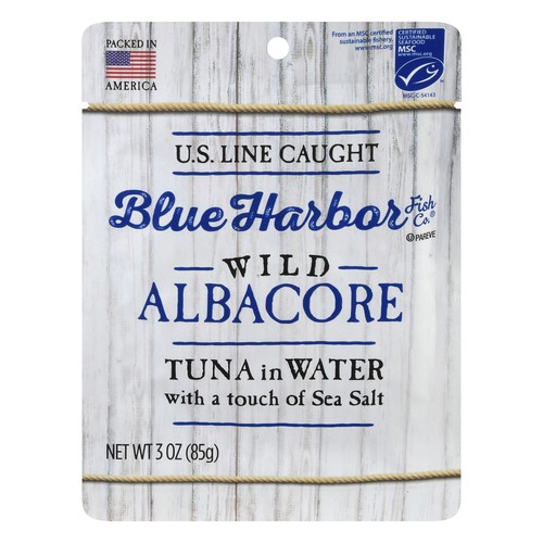 Wild Albacore Tuna in Water with Sea Salt - 3 oz Pouch