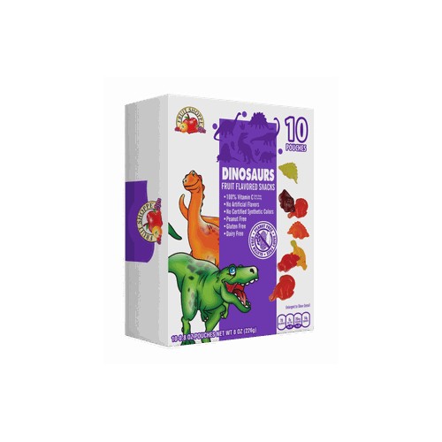 Sunrise Fruit Shoppe Dino Fruit Snacks, 10ct