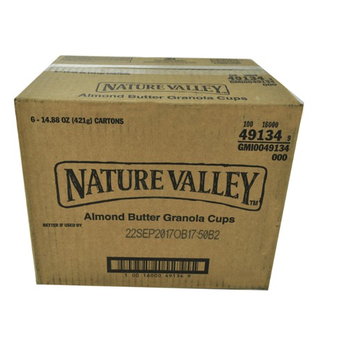 Nature ValleyTM Granola Cups Snack Almond Butter (12 ct) 1.24 oz