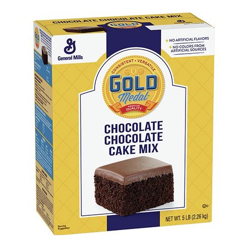 Cake Mix 5 lb Chocolate Chocolate Zero Trans-Fat