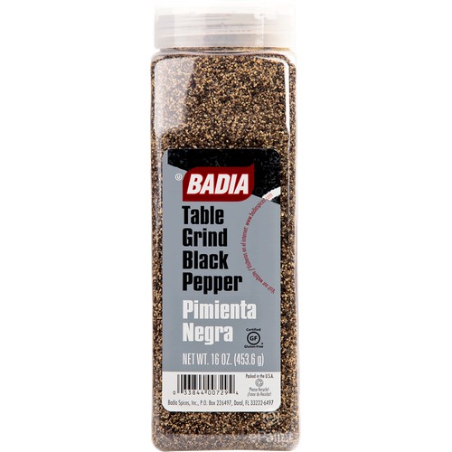 E Pallet Table Grind Black Pepper 6/16 oz.