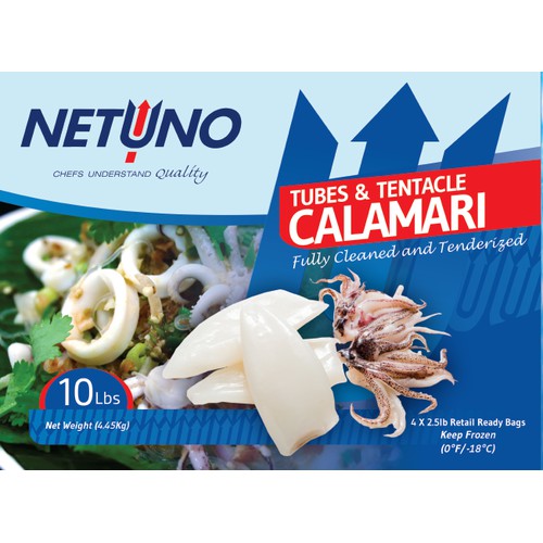 Netuno Calamari Tubes Tentacles 5 8 4 2 5 Lb Epallet