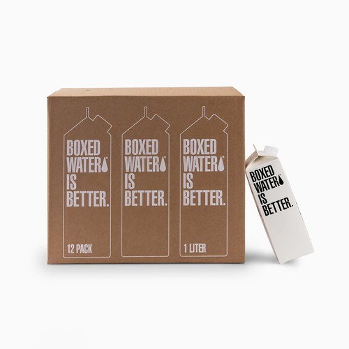 Boxed Water, 12/1 Liter