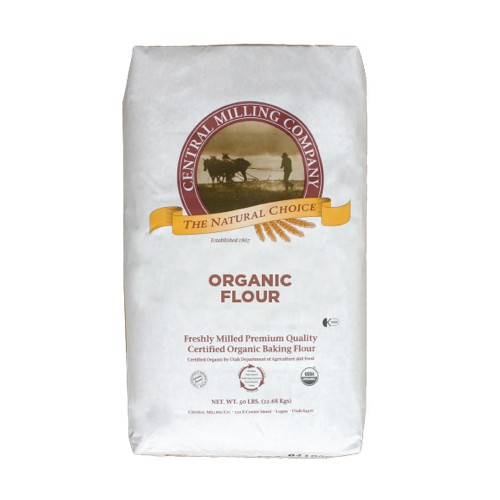 100% Organic Red Flaky Wheat Bran 25 lb