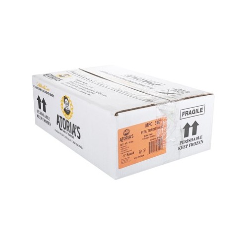 8.75" Traditional Pita Pocketed - Foodservice