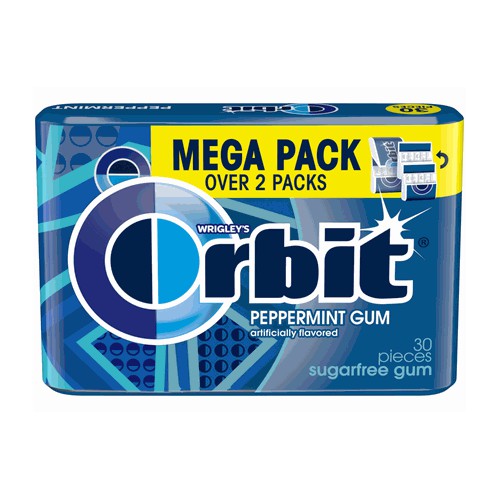 Orbit Peppermint Gum - Mega Pack