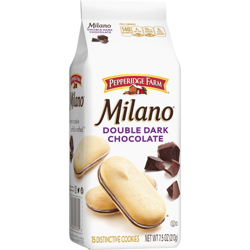 Pepperidge Farm® Milano® Double Dark Chocolate Cookies, 7.5 oz. Bag