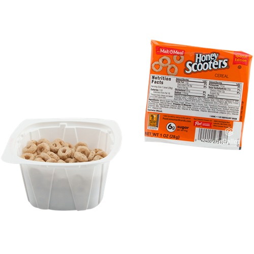 Honey Scooters Cereal - Special Edition Single Serving Bowl