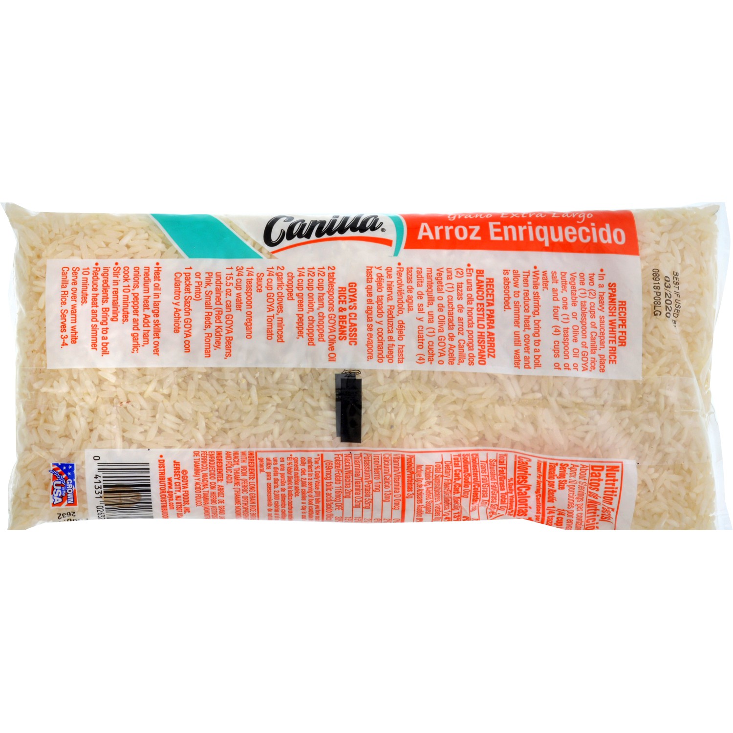 CANILLA® Extra Long Grain Rice