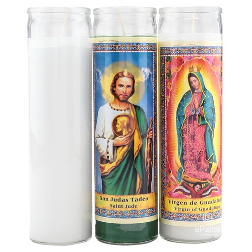 Best Selling Religious Candles Assortment Full Pallet