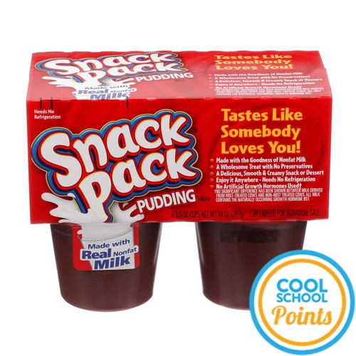 Snack Pack Chocolate Pudding, 12/4/3.5oz