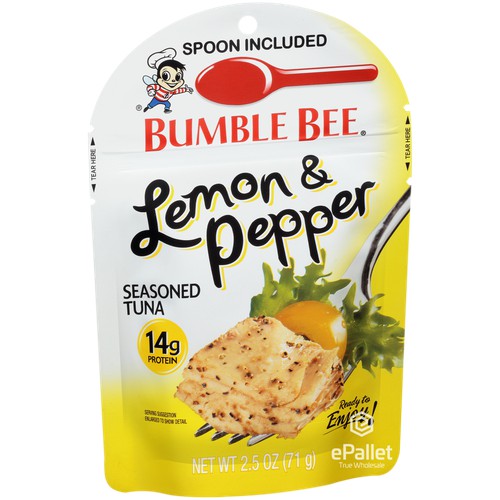 Lemon & Pepper Seasoned Tuna 12/2.5oz