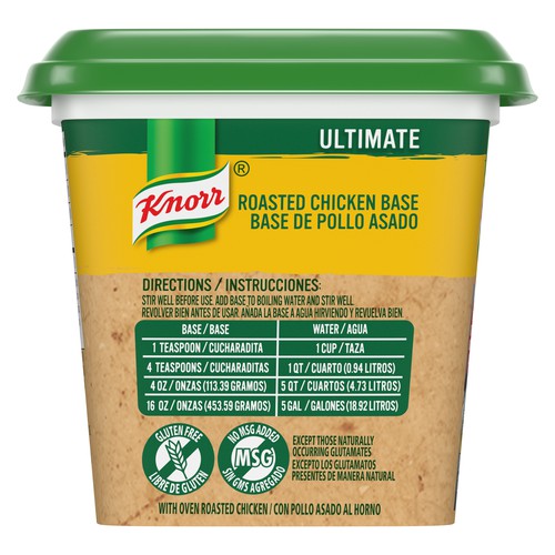 Knorr Ultimate Chicken Base GF 6 1lb