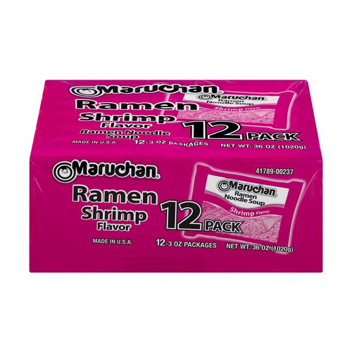 Maruchan Shrimp Flavor Ramen Noodle Soup 12-3 oz. Box