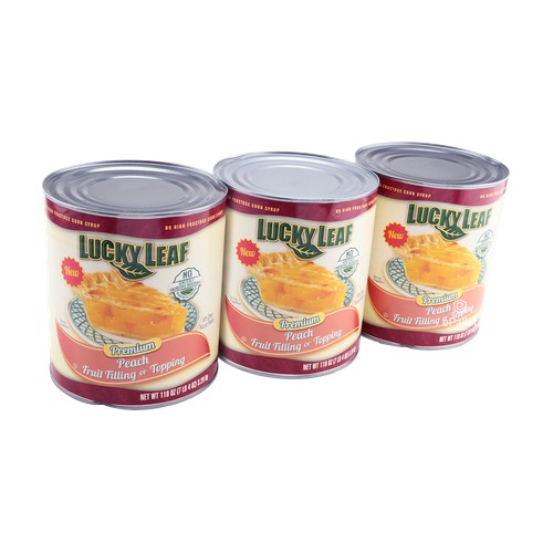 Premium Peach Fruit Filling or Topping