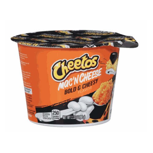 Mac'n Cheese Cups Bold & Cheesy 2.320Z 12Cs