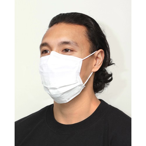 S3+ ASTM Level 3 Face Masks, 50/box, 8 box/case - White