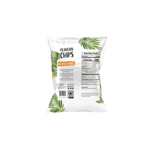 Bamba Foods Naturally Sweet Plantain Chips - Original