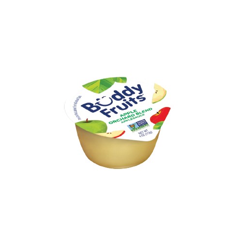 Buddy Fruits Applesauce Orchard Blend, 4oz Cup