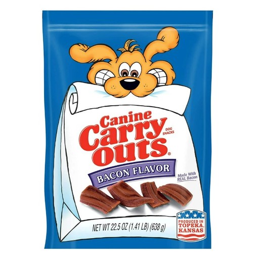 CANINE CARRYOUTS BACON