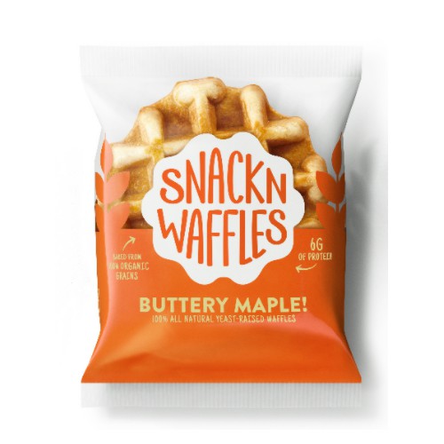 Snackn Waffles Buttery Maple!