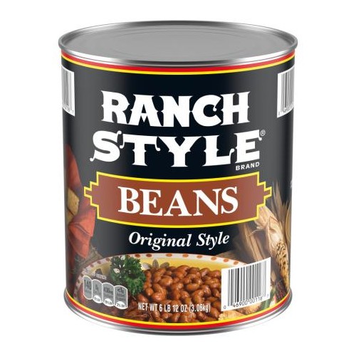 RANCH STYLE Black Label Pinto Beans, 108oz