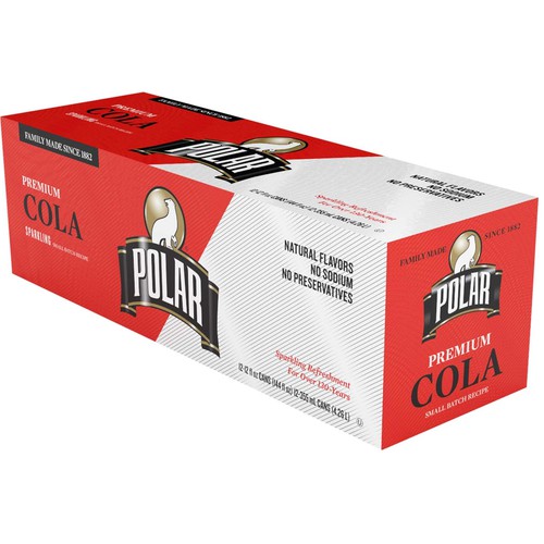 Polar Caffeine Free Cola 12 oz