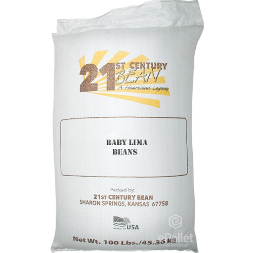 Baby Lima Beans 100 lbs.