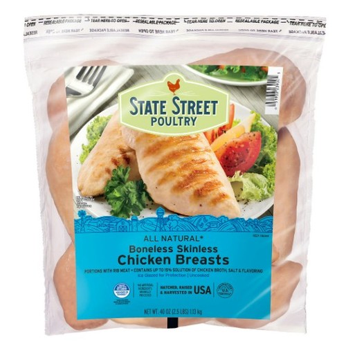 State Street Poultry Boneless Skinless Chicken Breasts