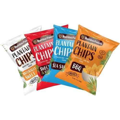 Bamba Foods Naturally Sweet Plantain Chips - Original