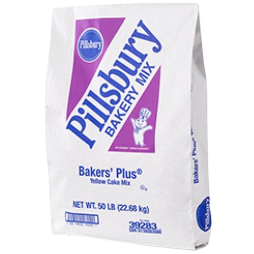 E Pallet Baker S Plus Cake Mix 50 Lb Yellow