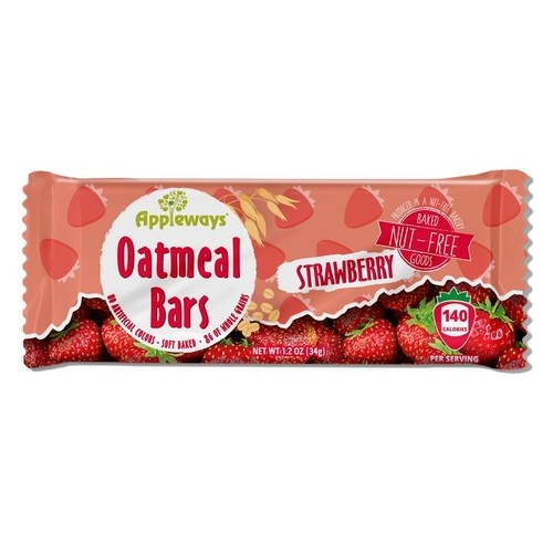 Whole Grain Strawberry Oatmeal Bar 216/1.2 oz