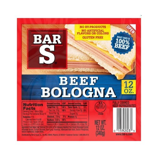 BAR-S BEEF BOLOGNA