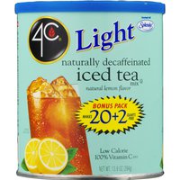 4C 4C Light Decaffeinated Iced Tea Mix Natural Lemon Flavor - | ePallet