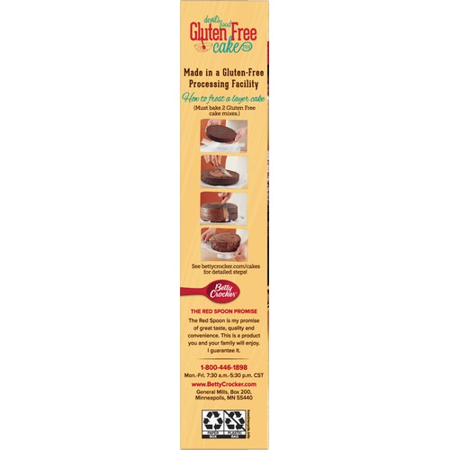 Cake Mix Gluten Free 15 oz Devils Food