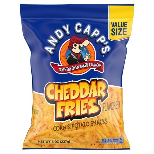 ANDY CAPPS Cheddar Fries, 8oz