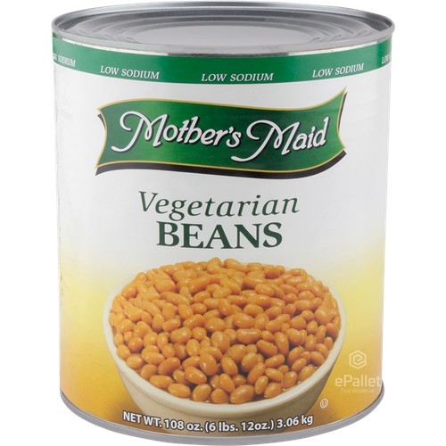 E Pallet Vegetarian Beans Low Sodium