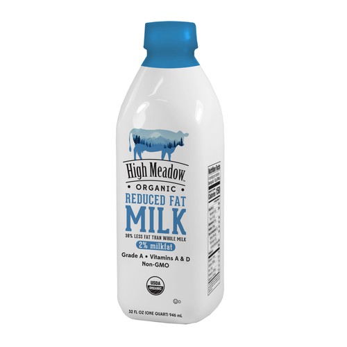 Organic White 2% Milk 6/32 oz