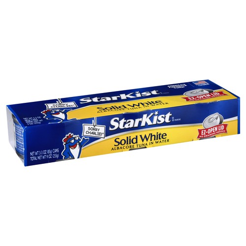 StarKist Solid White Water 3oz - 8 packs of 3 (24)
